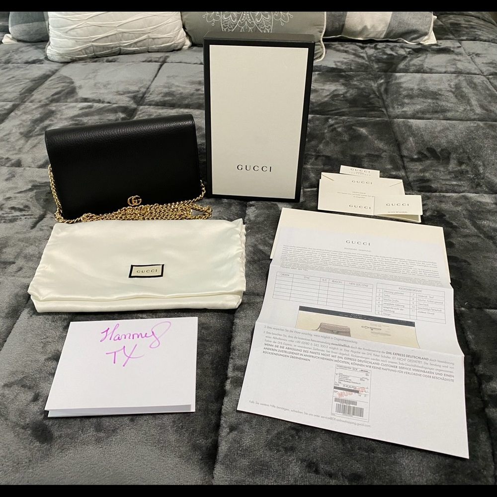 GG Marmont Mini Chain Bag WOC